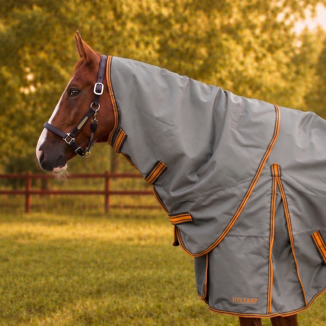 Hyltarp neck cover caisa 250g castor grey
