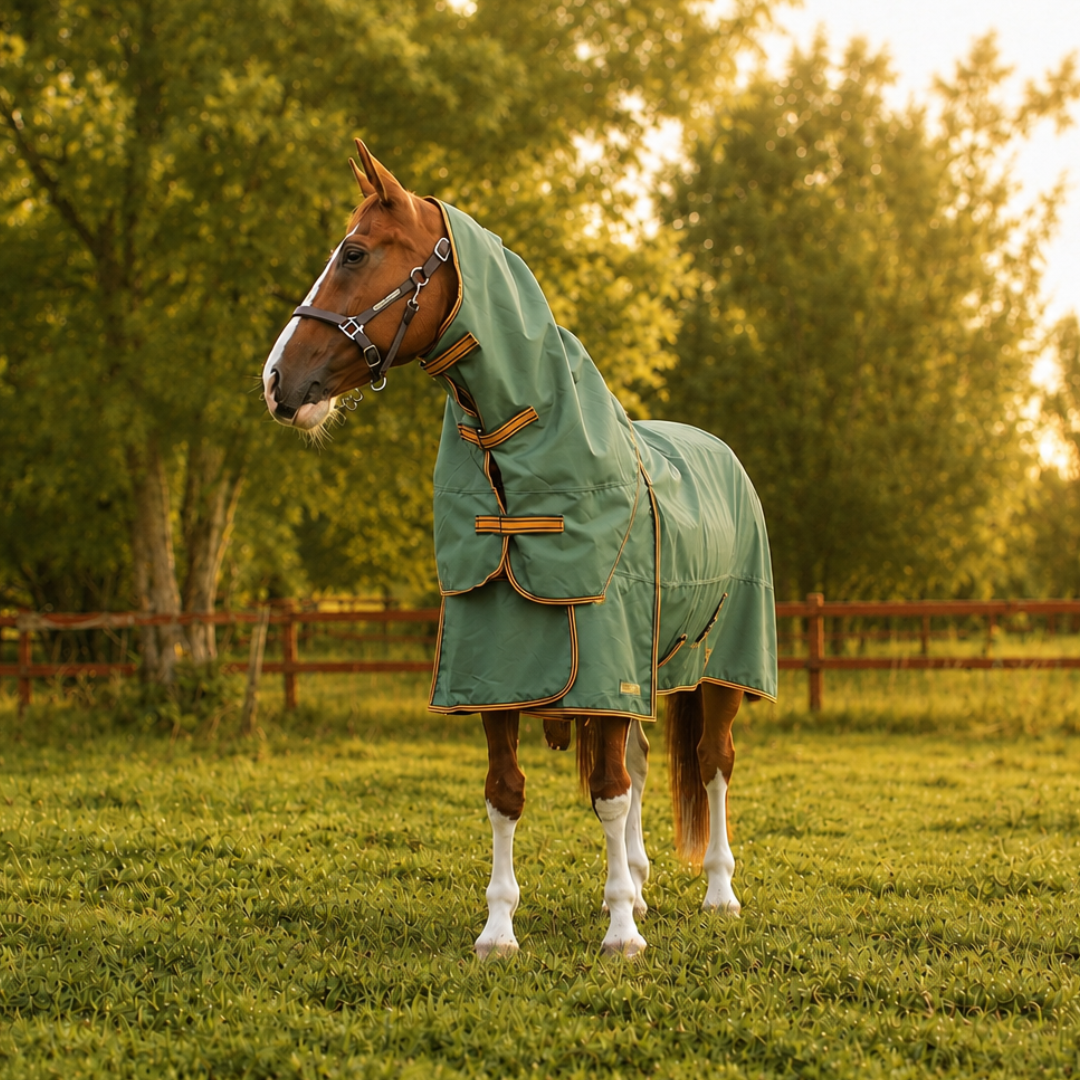 Hyltarp neck cover caisa 250g military green