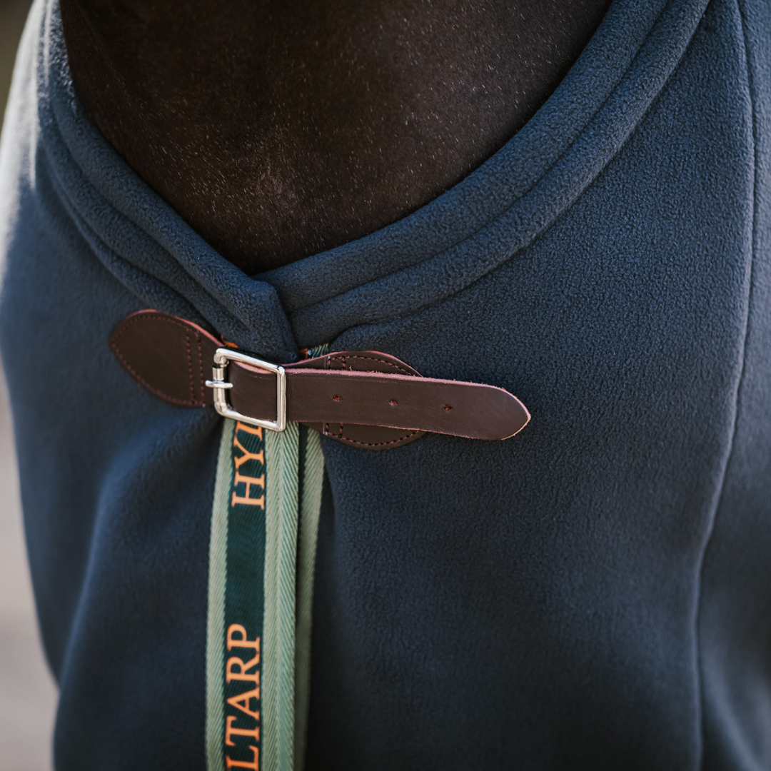Hyltarp Rug Fleece Greta Olive Green
