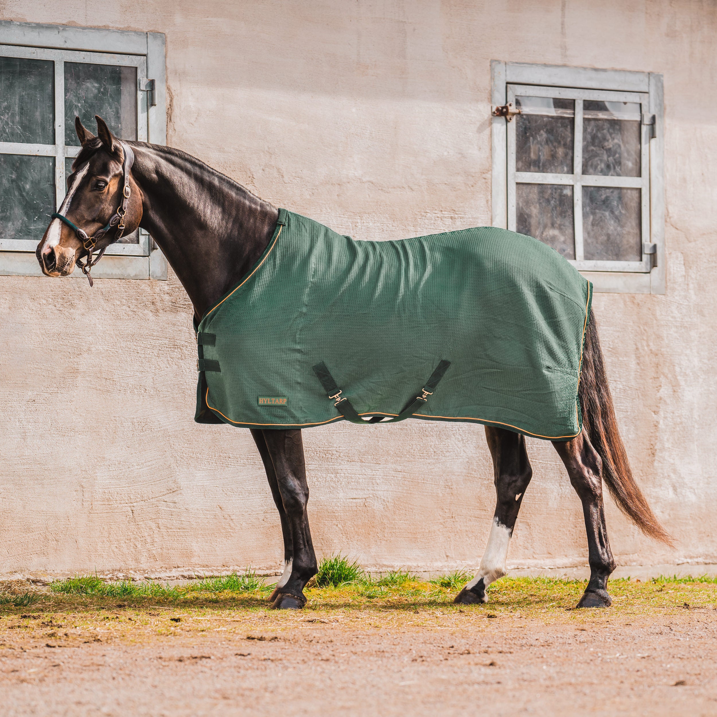 Hyltarp Waffle Dry Military Green