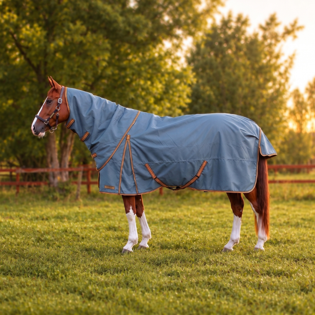 Hyltarp neck cover caisa 250g china blue 