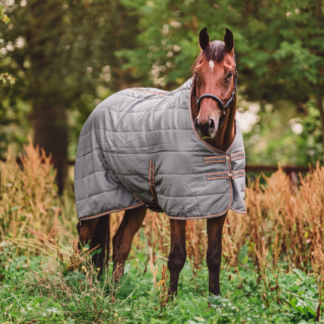 Hyltarp Stalltäcke Razzla 100 g Castor Grey 